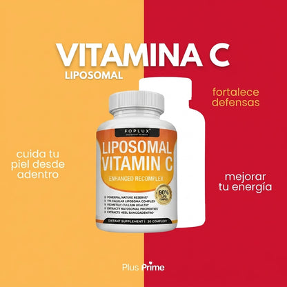 VITAMINA C LIPOSOMAL - 90 Cápsulas