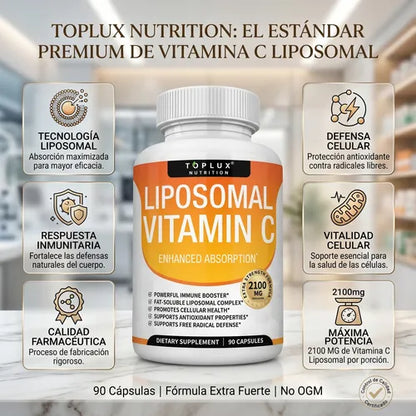 VITAMINA C LIPOSOMAL - 90 Cápsulas