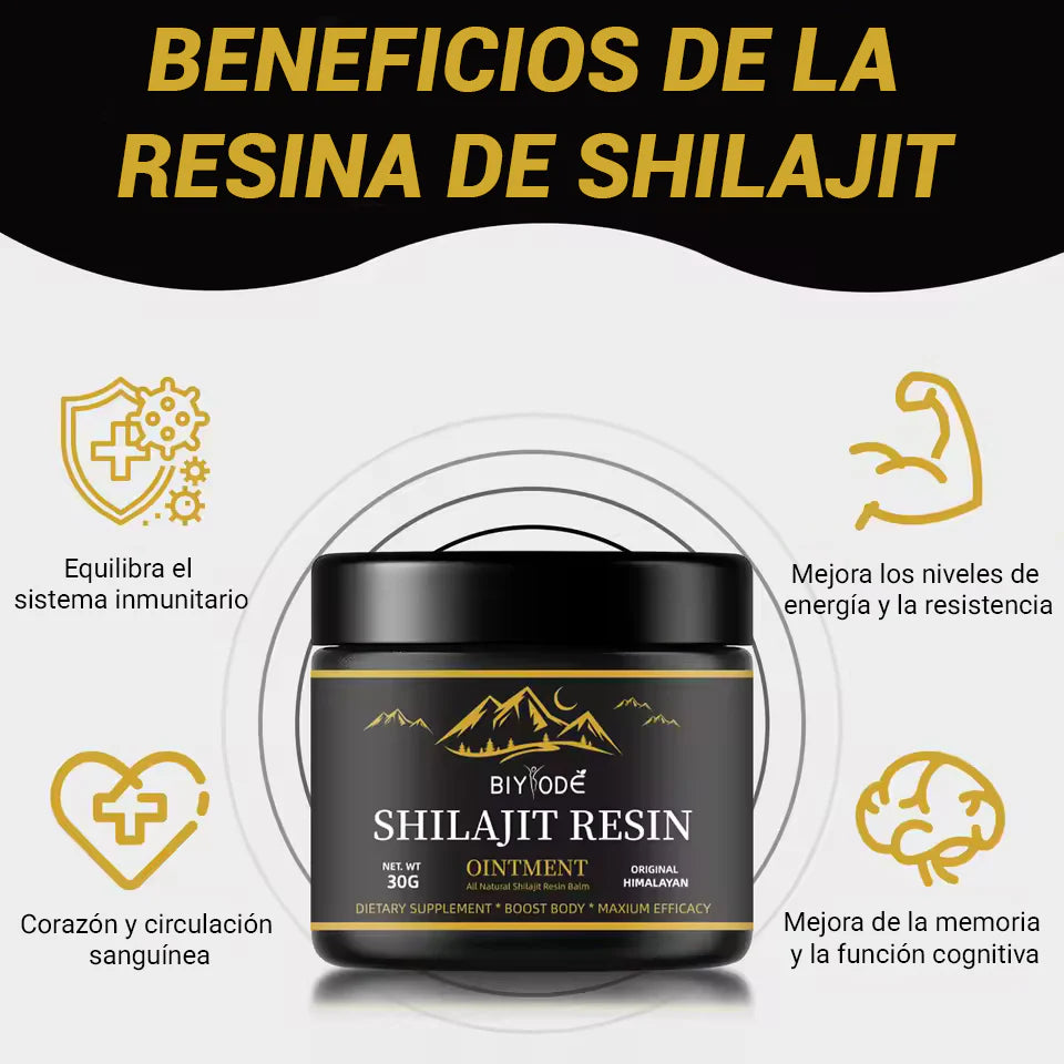 Resina Shilajit Orgánica Himalaya 30 gr